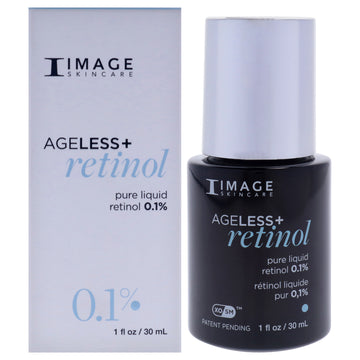 Ageless Plus Retinol Pure Liquid Retinol 0.1 Percent by Image for Unisex - 1 oz Serum