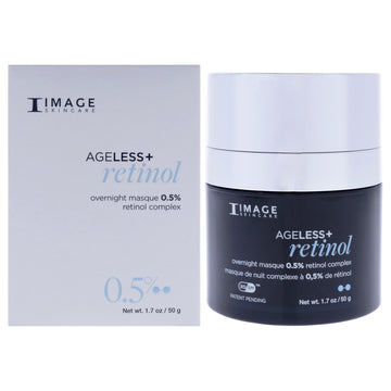 Ageless Plus Overnight Masque 0.5 Percent Retinol Complex by Image for Unisex - 1.7 oz Mask