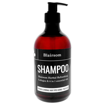 Shampoo Herbal Refreshing by Blairsom for Unisex - 16.91 oz Shampoo