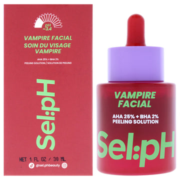 Vampire Facial by Sel:pH for Unisex - 1 oz Exfoliator
