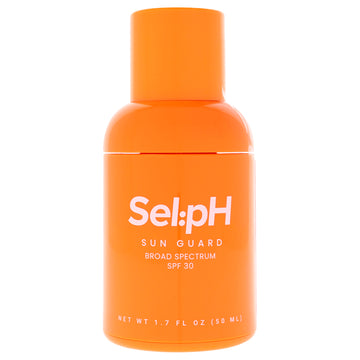 Sun Guard SPF 30 Broad Spectrum Mineral Sunscreen by Sel:pH for Unisex - 1.7 oz Sunscreen