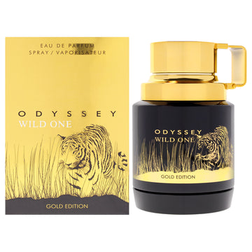 Odyssey - Wild One Gold Edition by Armaf for Men - 2.02 oz EDP Spray