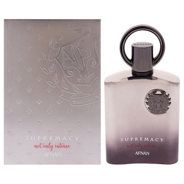 Supremacy Collection - Not Only Intense by Afnan for Men - 3.4 oz Extrait De Parfum Spray