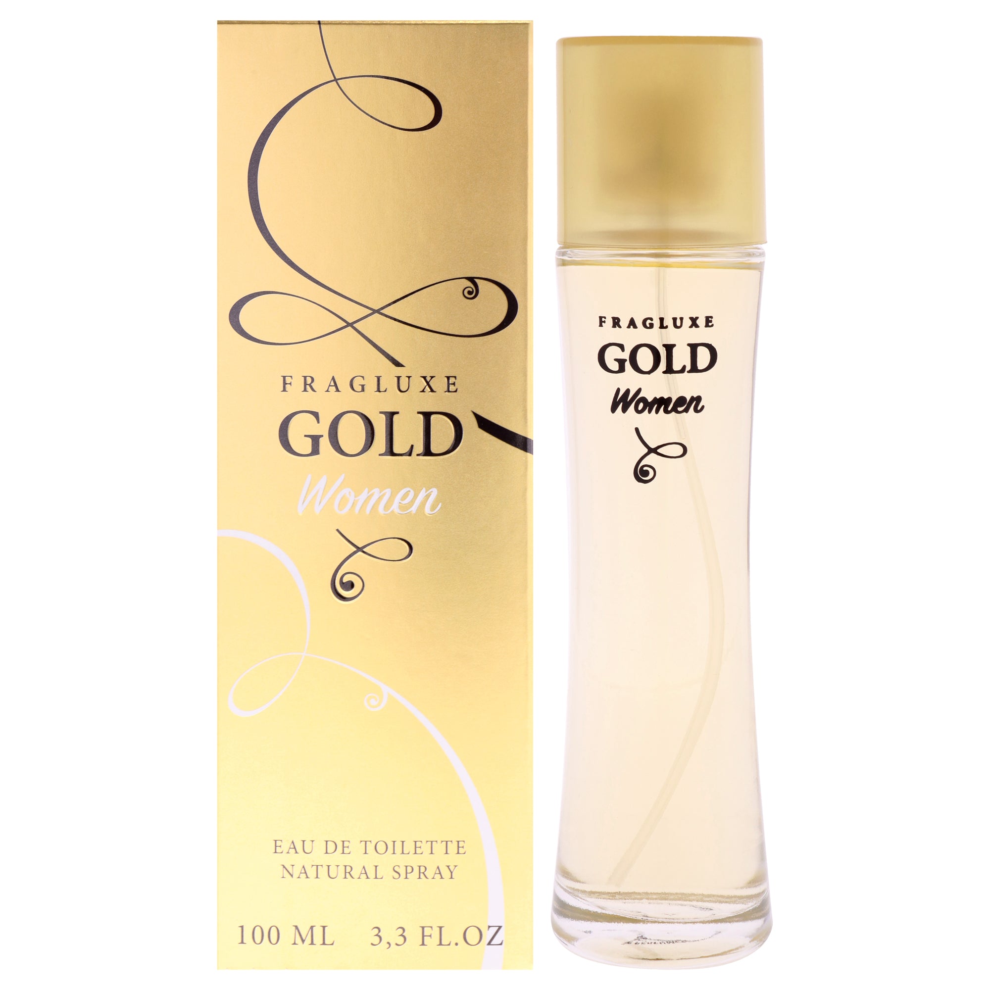Gold by Fragluxe for Women - 3.3 oz EDT Spray