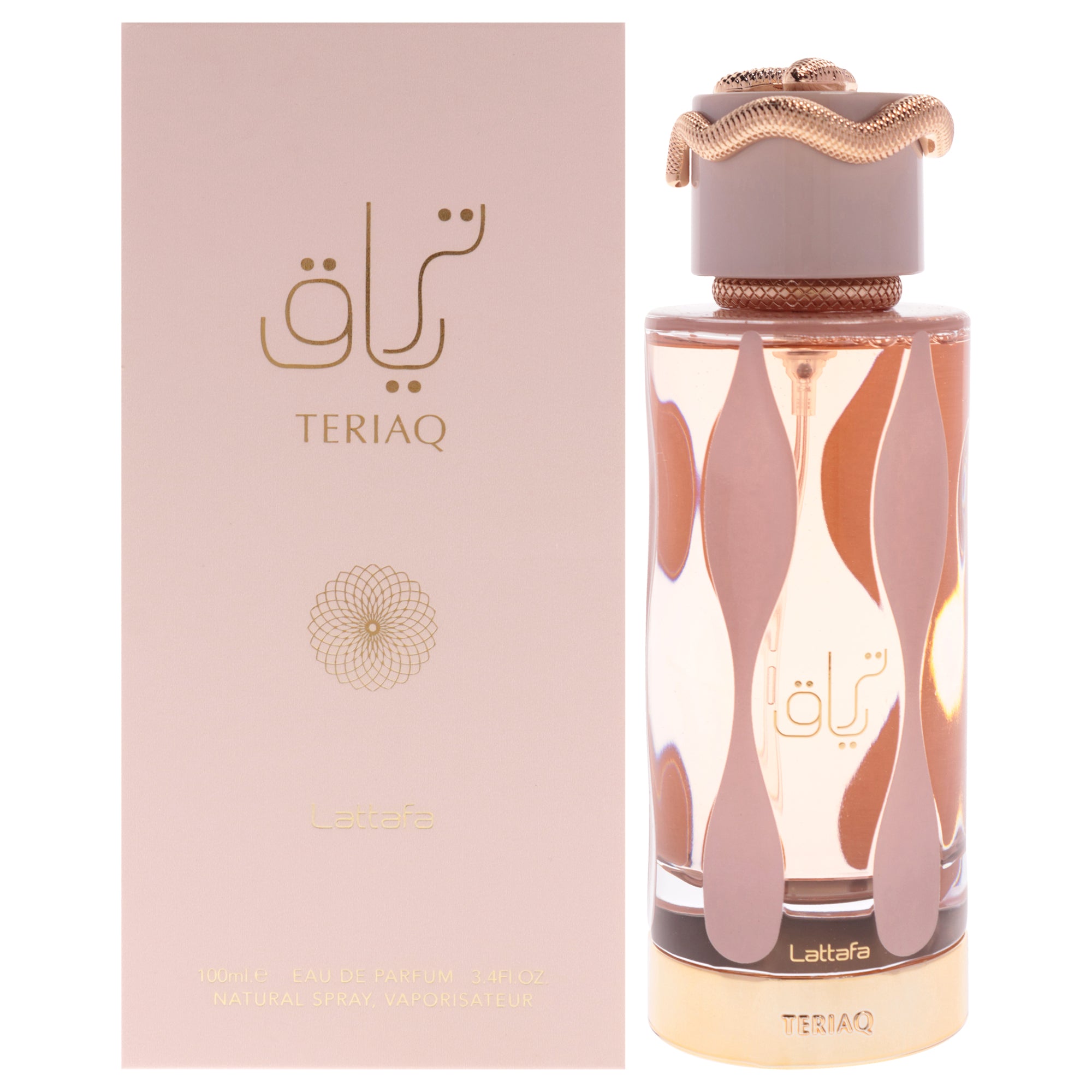 Teriaq by Lattafa for Unisex - 3.4 oz EDP Spray