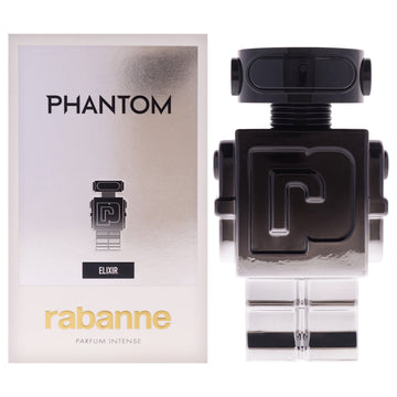 Phantom Elixir Intense by Paco Rabanne for Men - 3.4 oz Parfum Spray