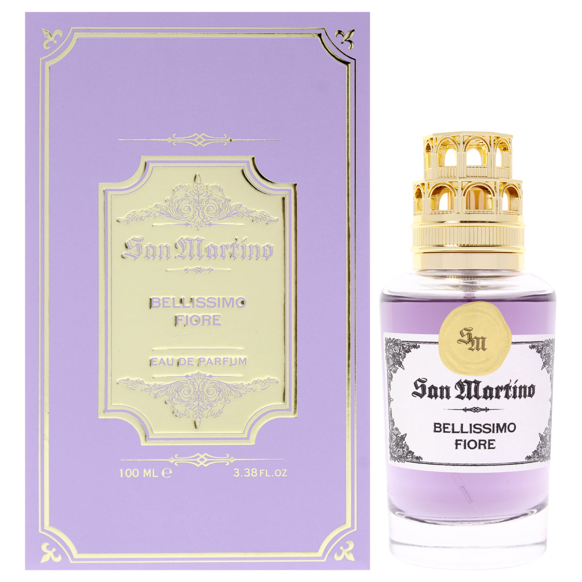 Niche Perfumery Collection - Bellissimo Fiore by San Martino for Unisex - 3.38 oz EDP Spray