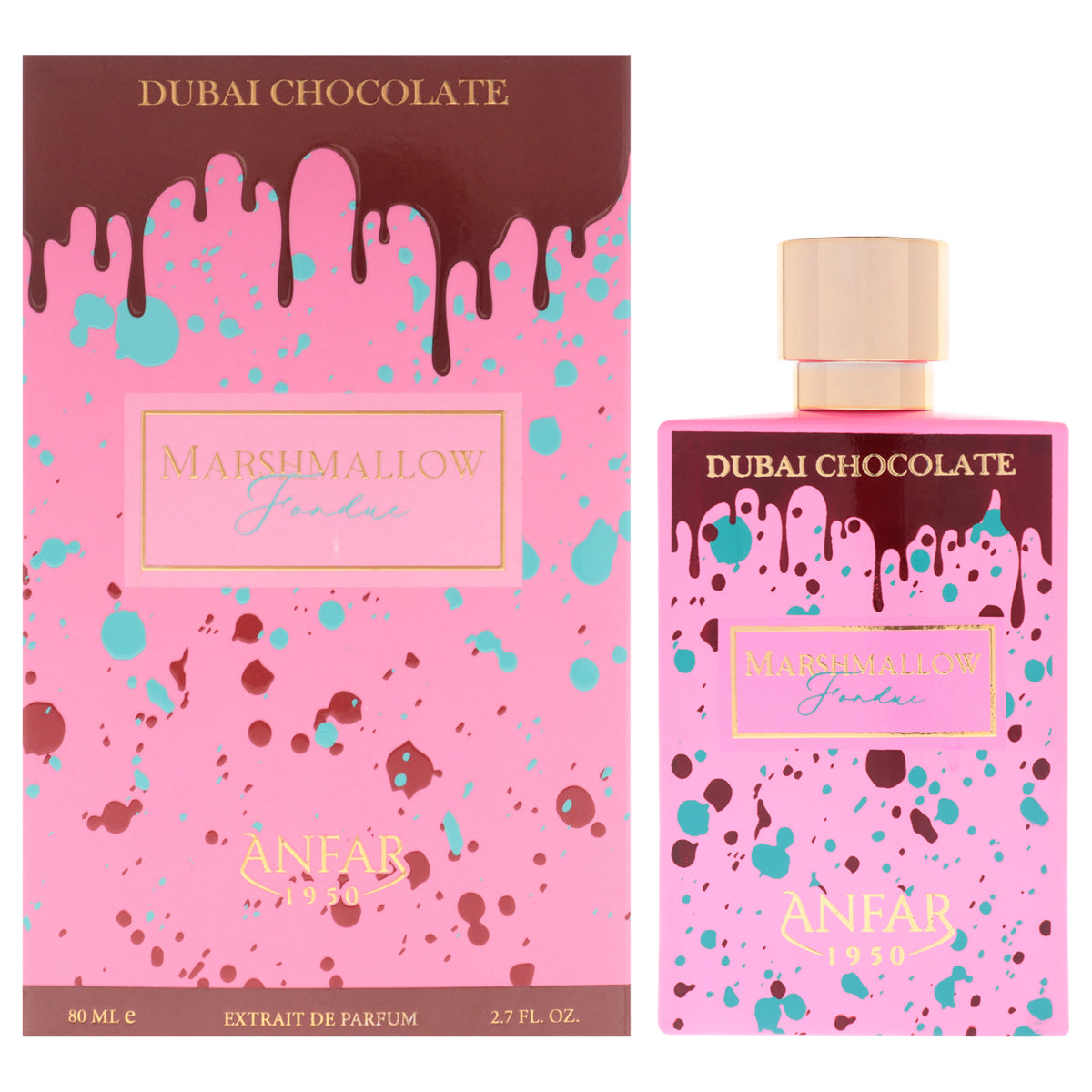 Dubai Chocolate - Marshmallow Fondue by Anfar for Women - 2.7 oz Extrait De Parfum Spray