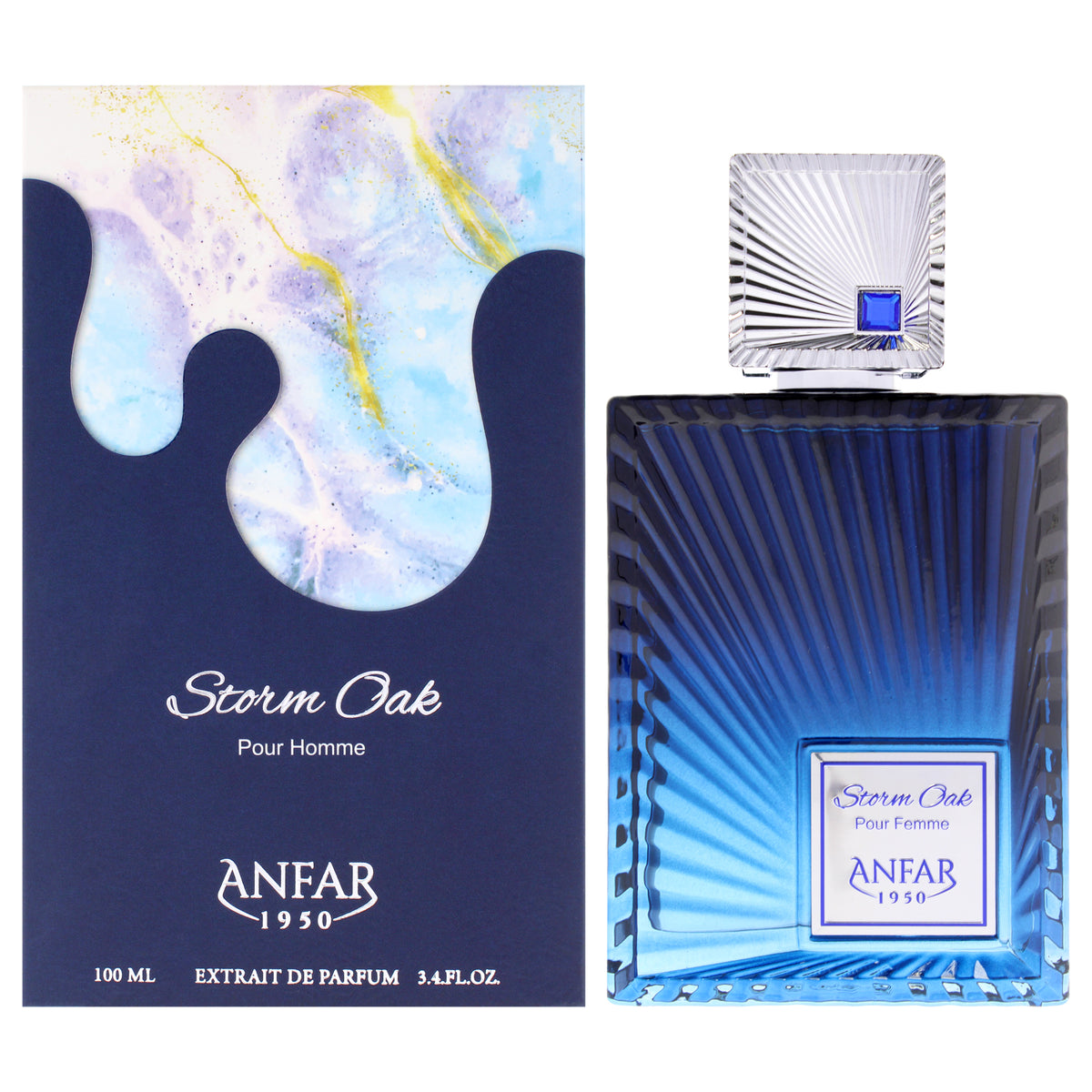 Storm Oak by Anfar for Men - 3.4 oz Extrait De Parfum Spray