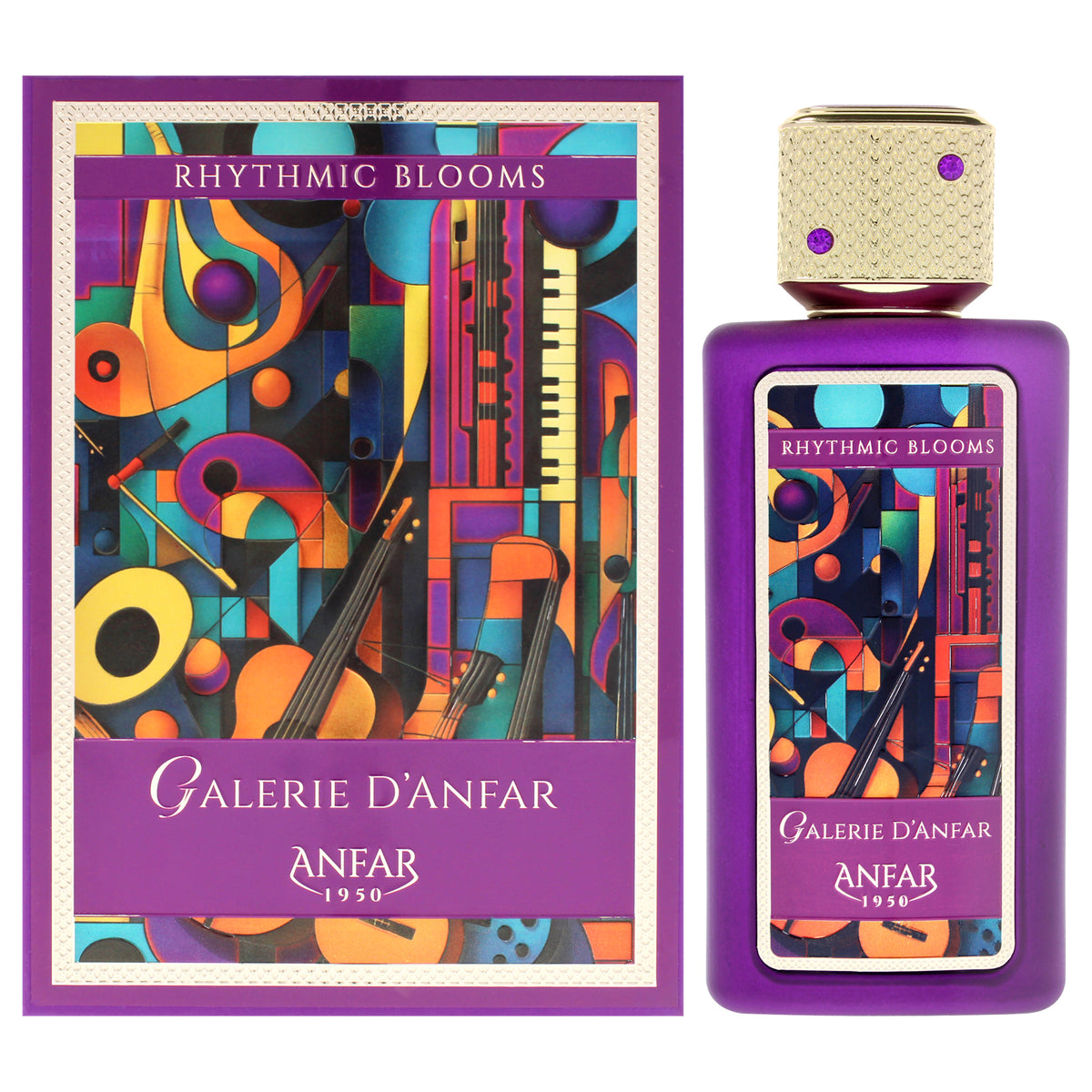 Galerie Danfar - Rhythmic Blooms by Anfar for Unisex - 3.4 oz Extrait De Parfum Spray
