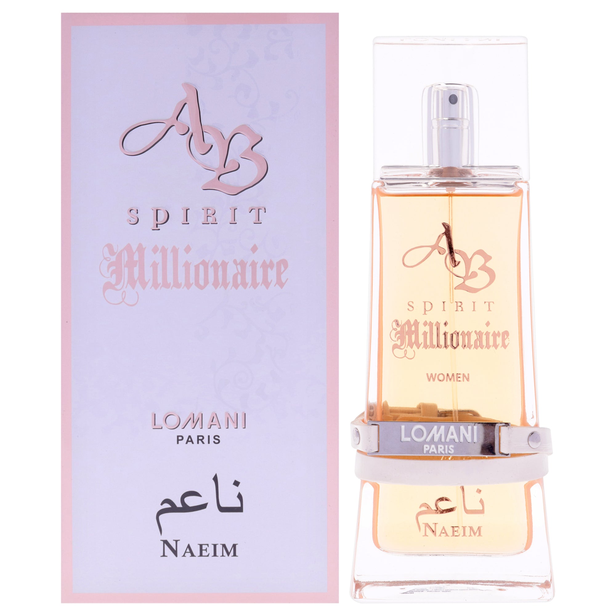 AB Spirit Millionaire Naeim by Lomani for Women - 3.3 oz EDP Spray