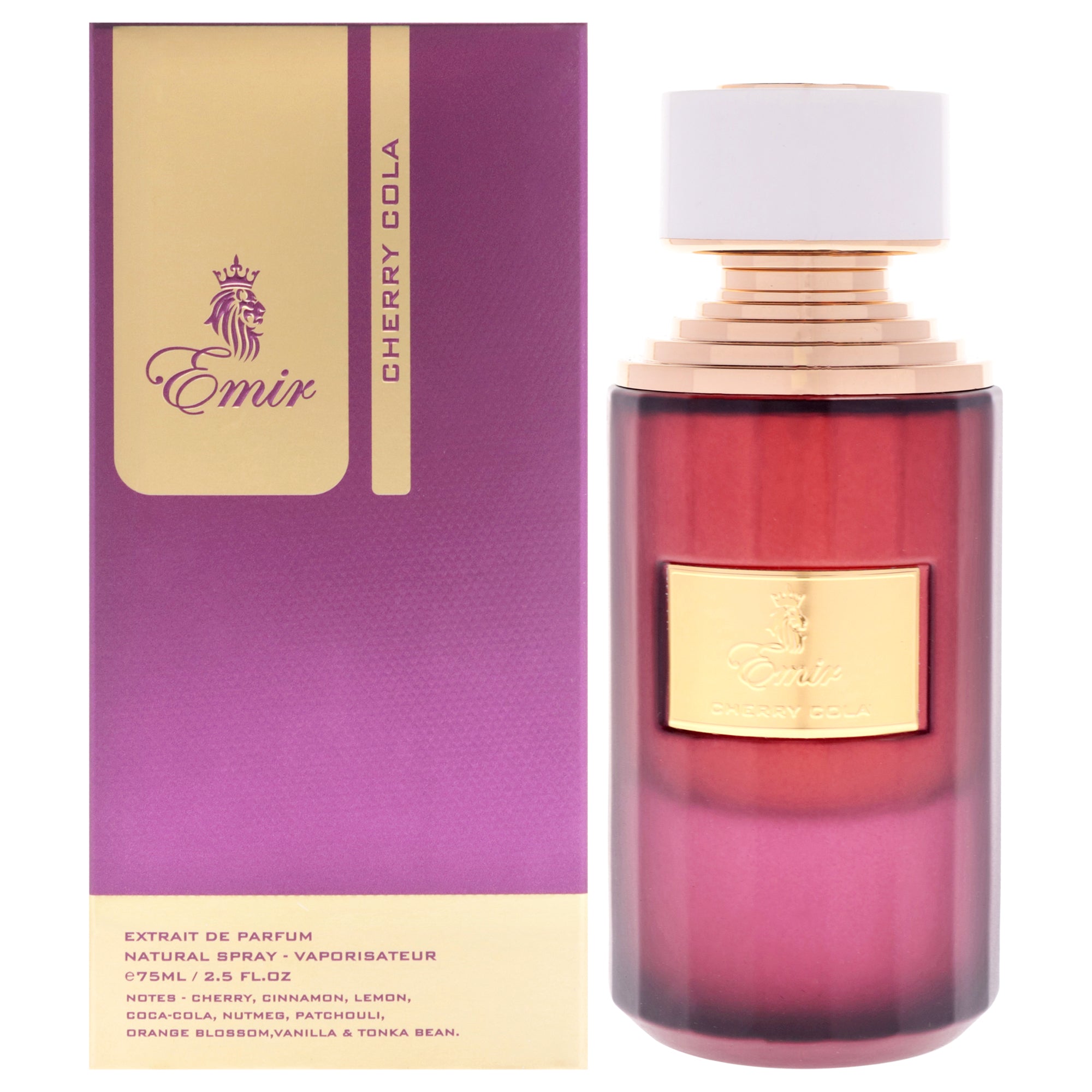 Emir - Cherry Cola by Paris Corner for Unisex - 2.54 oz Extrait De Parfum Spray
