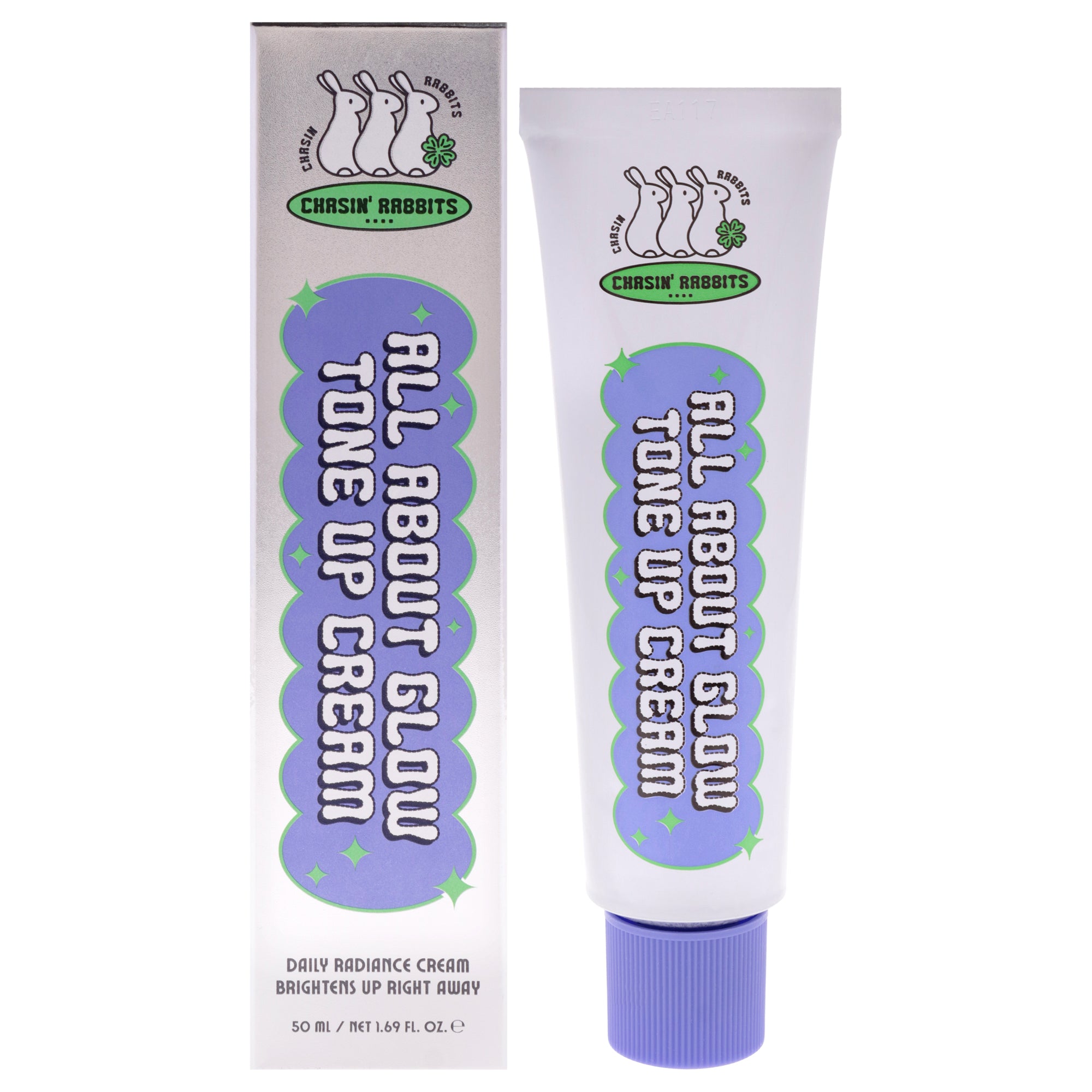 All About Glow Tone Up Cream by Chasin Rabbits for Unisex - 1.69 oz Cream