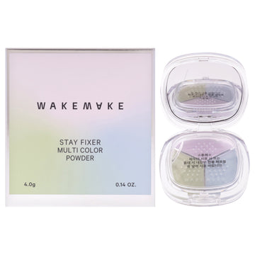 Stay Fixer Multi Color Powder - 01 Pale Clear by Wakemake for Women - 0.14 oz Powder