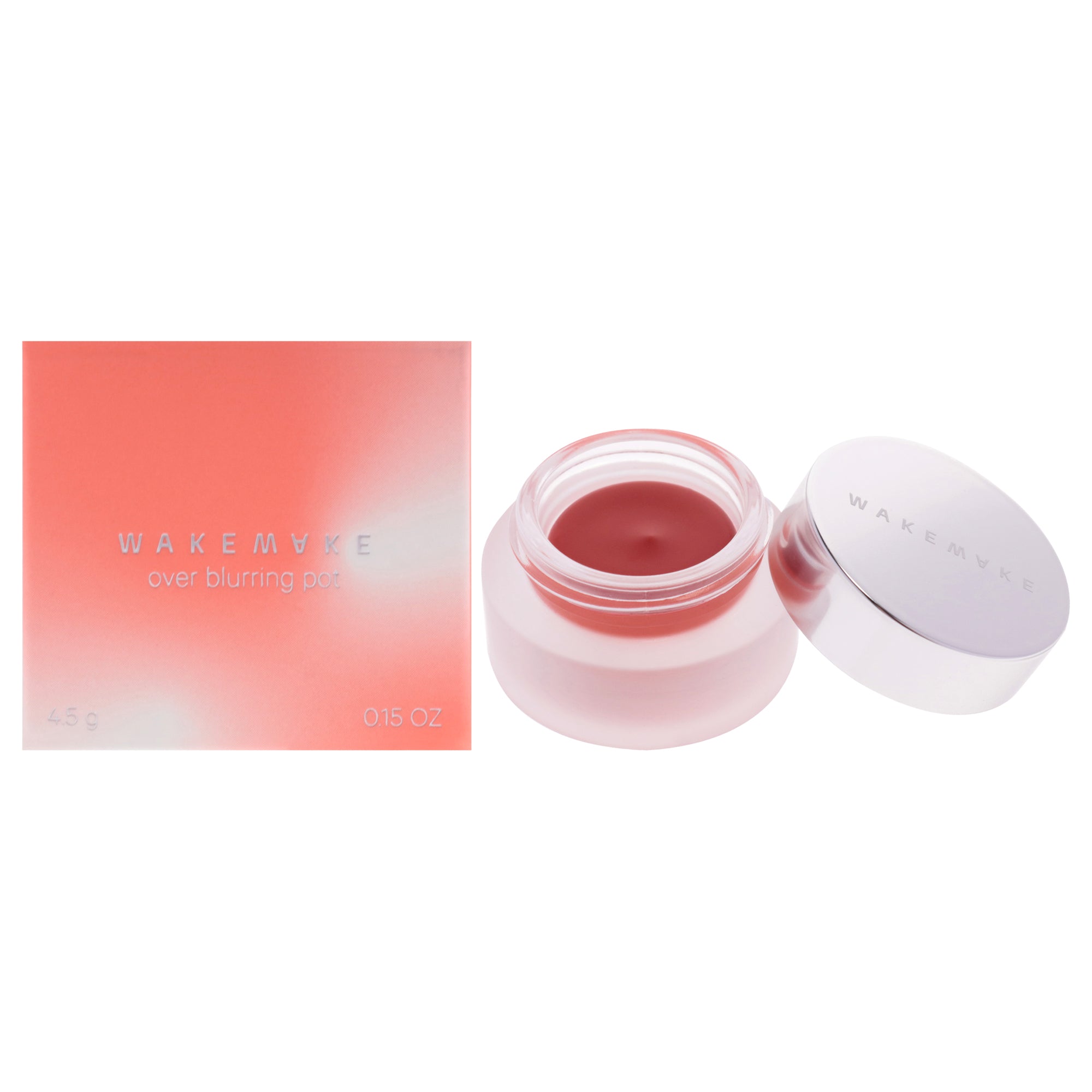 Over Blurring Pot - 03 Blessing Coral by Wakemake for Women - 0.15 oz Makeup