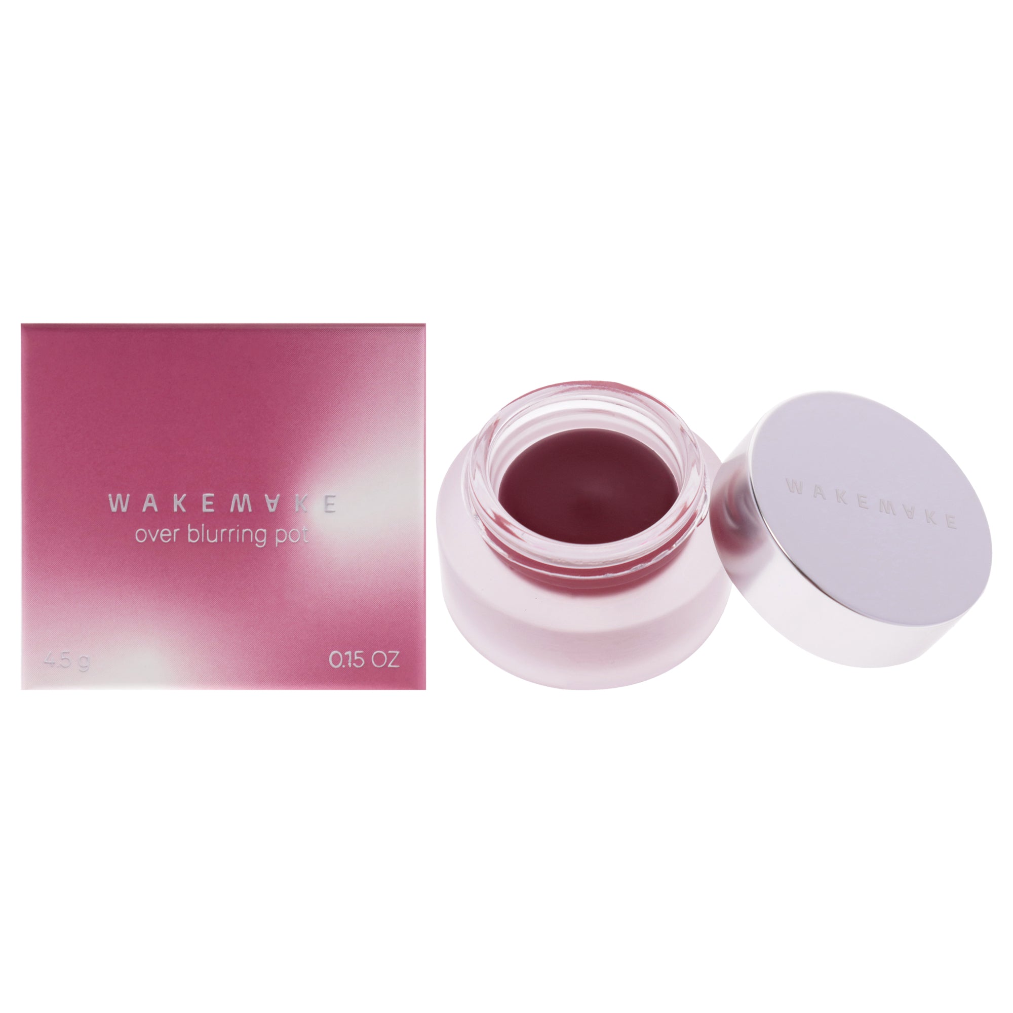 Over Blurring Pot - 08 Berry Plum by Wakemake for Women - 0.15 oz Makeup