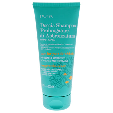 Tan Prolonging Hair and Body Wash by Pupa Milano for Unisex - 6.76 oz Body Wash
