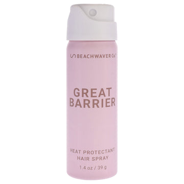 Great Barrier Heat Protectant Hair Spray by Beachwaver for Women - 1.4 oz Hair Spray