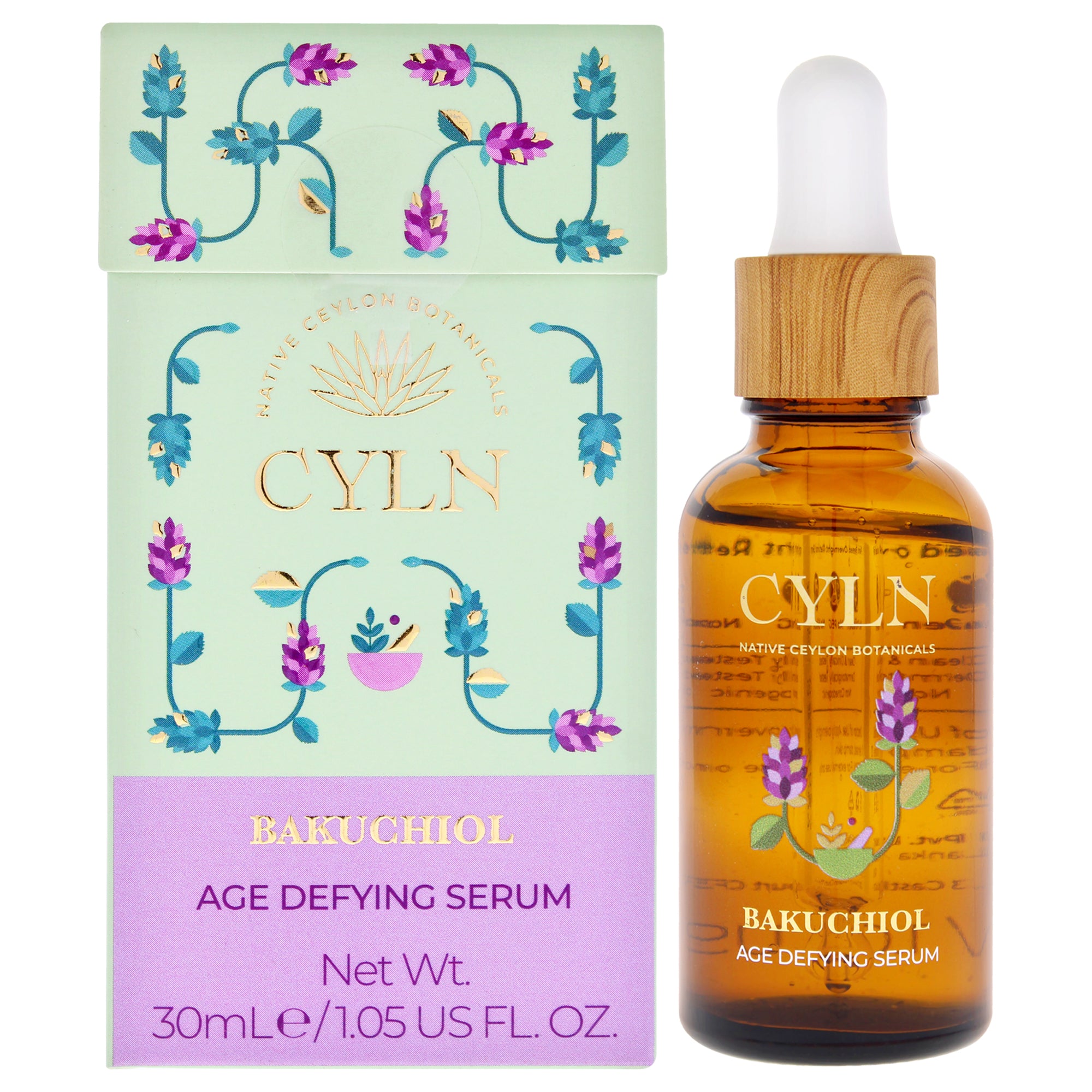 Bakuchiol Age Defying Serum by CYLN for Women - 1.05 oz Serum