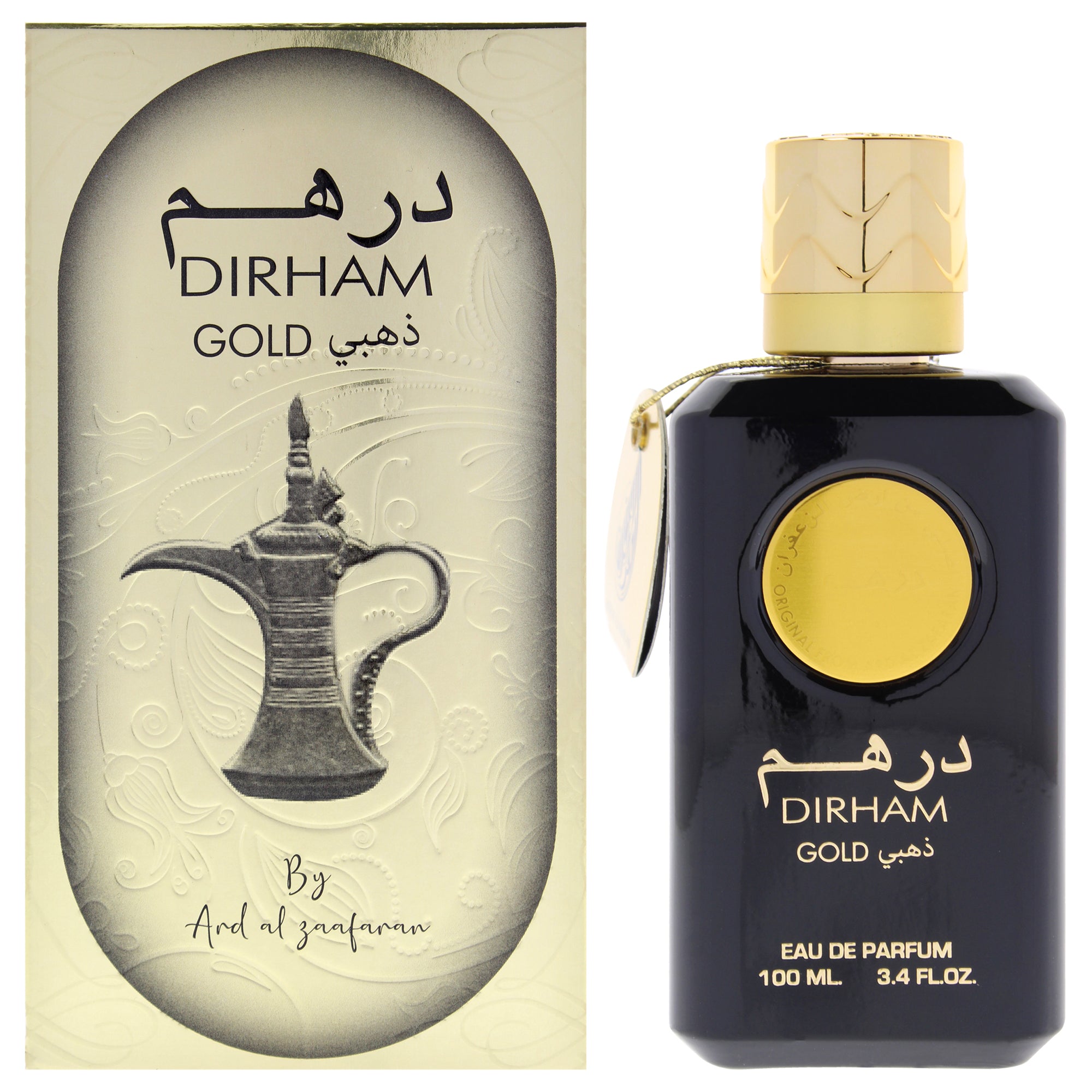 Dirham - Gold by Ard Al Zaafaran for Unisex - 3.4 oz EDP Spray