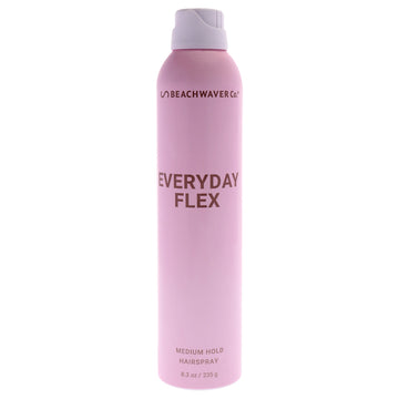 Everyday Flex Medium Hold Hairspray by Beachwaver for Women - 8.3 oz Hair Spray