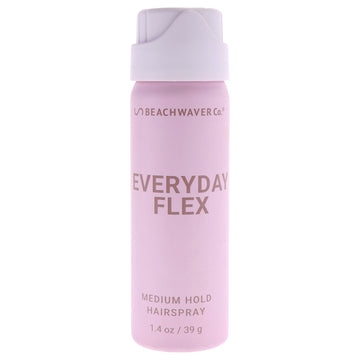 Everyday Flex Medium Hold Hairspray by Beachwaver for Women - 1.4 oz Hair Spray