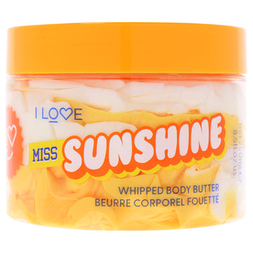 Miss Sunshine Whipped Body Butter by I Love Cosmetics for Women - 8.5 oz Body Butter
