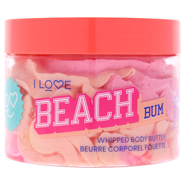 Beach Bum Whipped Body Butter by I Love Cosmetics for Women - 8.5 oz Body Butter