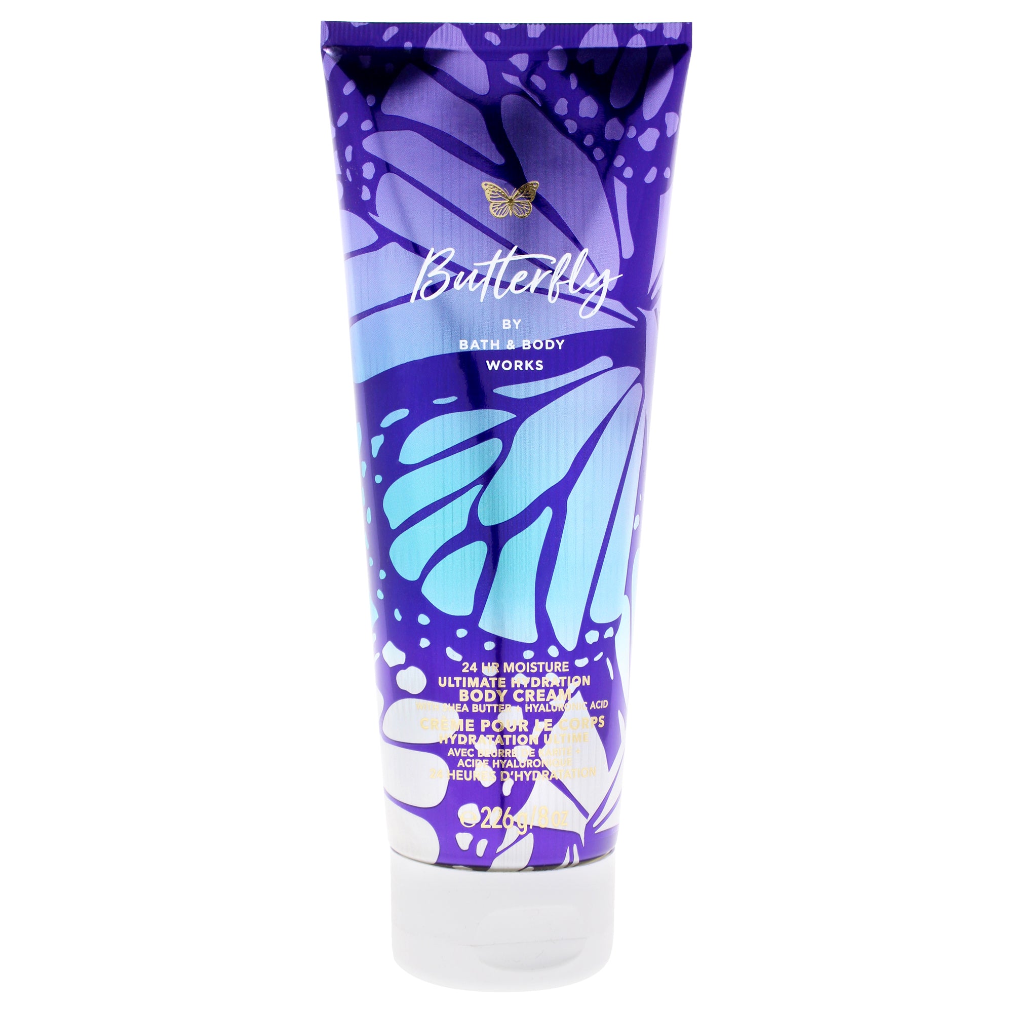 Butterfly Ultimate Hydration Body Cream by Bath and Body Works for Women - 8 oz Body Cream