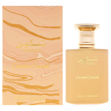 Taskeen - Caramel Cascade by Paris Corner for Unisex - 3.4 oz EDP Spray