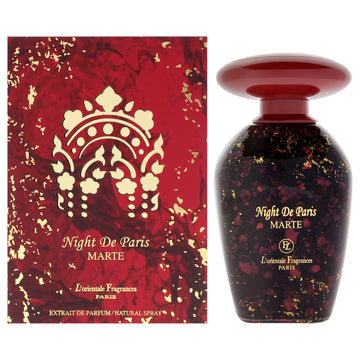 Night De Paris - Marte by LOrientale Fragrances for Unisex - 3.3 oz Extrait De Parfum Spray