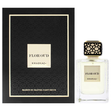 Maison - Flor Oud by Khadlaj for Unisex - 3.4 oz EDP Spray