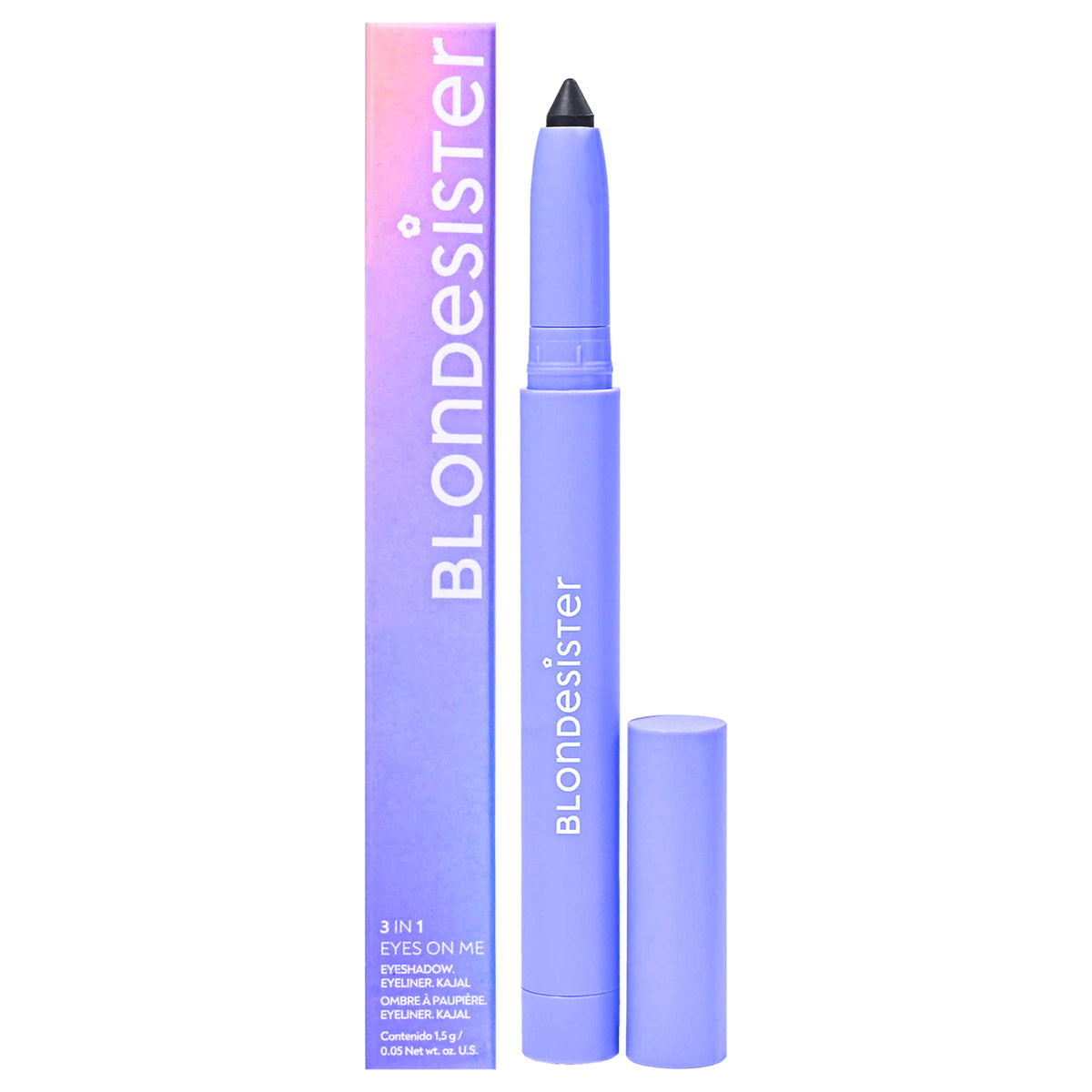 3 In 1 Eyes On Me - 01 Liquorice by Blondesister for Women - 0.05 oz Makeup