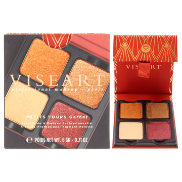 Petits Fours Eyeshadow Palette - Garnet by Viseart Paris for Women - 0.21 oz Eye Shadow