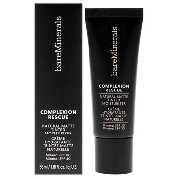 Complexion Rescue Natural Matte Tinted Moisturizer SPF 30 - 02 Vanilla by bareMinerals for Women - 1.18 oz Makeup