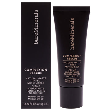 Complexion Rescue Natural Matte Tinted Moisturizer SPF 30 - 4.5 Wheat by bareMinerals for Women - 1.18 oz Makeup