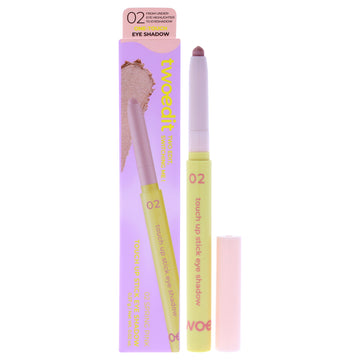 Touch Up Stick Eye Shadow - 02 Spring Pink by Two Edit for Women - 0.02 oz Eye Shadow