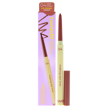 Making Eye Liner - 04 Warm Salmon by Two Edit for Women - 0.004 oz Eyeliner