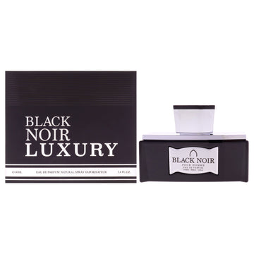 Luxury Collection - Black Noir by Khalis for Men - 3.4 oz EDP Spray