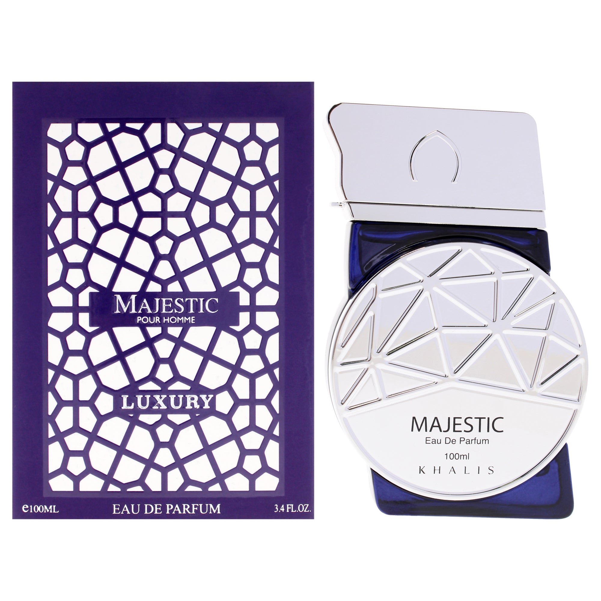 Luxury Collection - Majestic by Khalis for Men - 3.4 oz EDP Spray