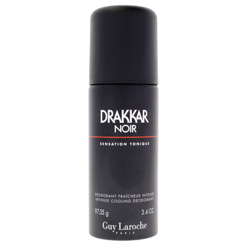 Drakkar Noir Sensation Tonique by Guy Laroche for Men - 3.4 oz Deodorant Spray