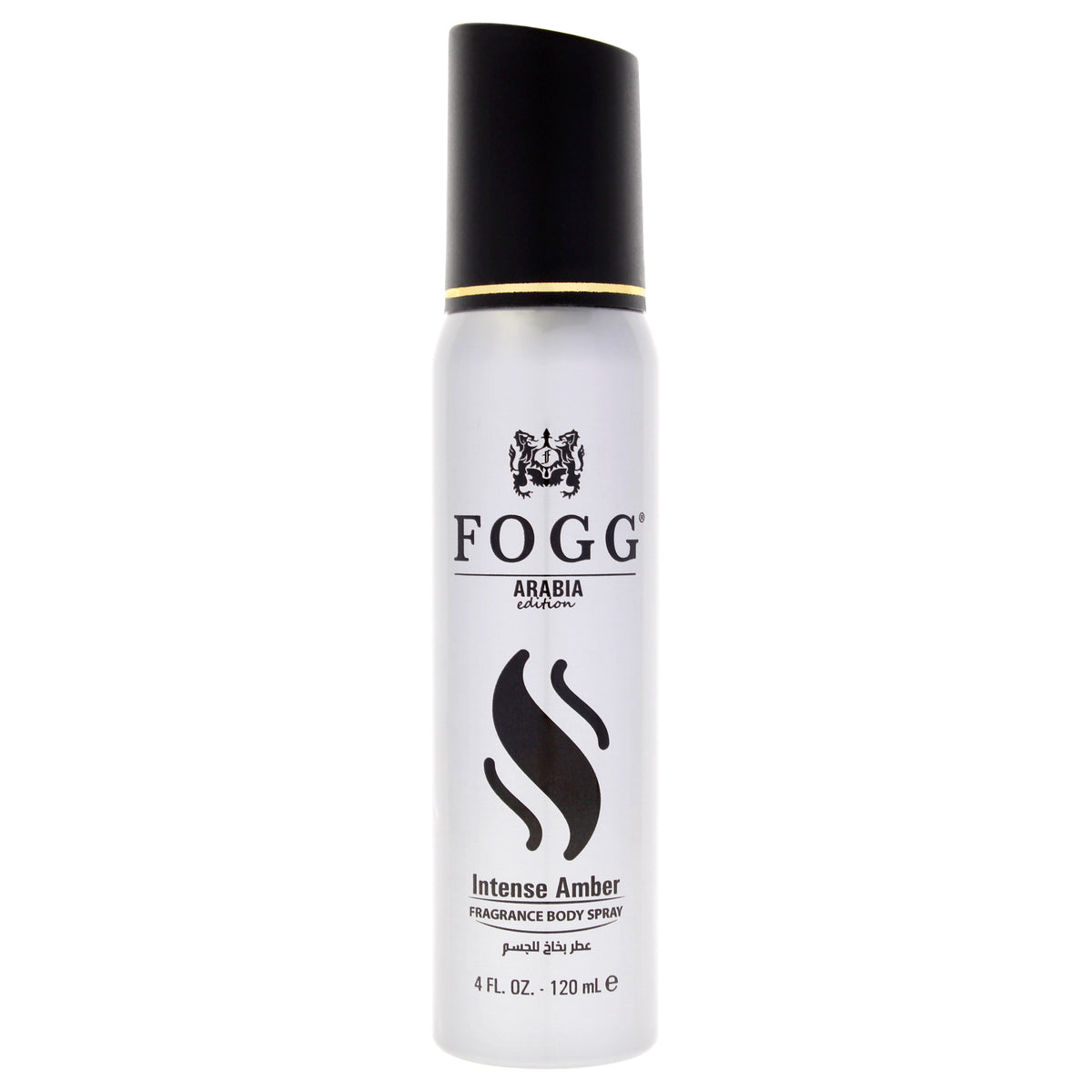 Fragrance Body Spray - Intense Amber by Fogg for Men - 4 oz Body Spray