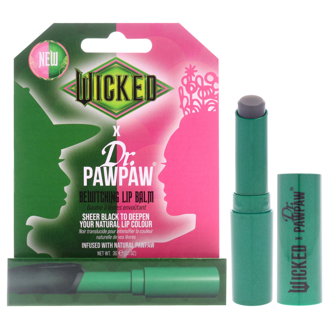 Wicked Lip Balm - Bewitching by Dr. PawPaw for Women - 0.1 oz Lip Balm