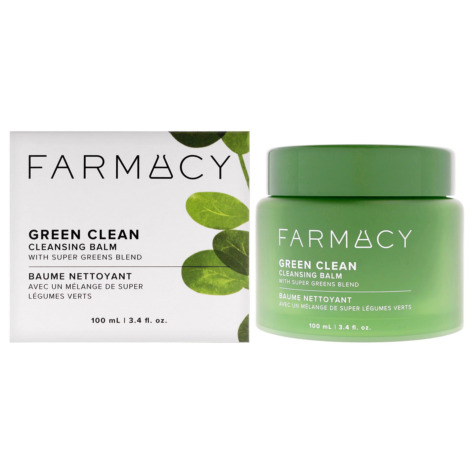 Green Clean Cleansing Balm by Farmacy for Women - 3.4 oz Cleanser