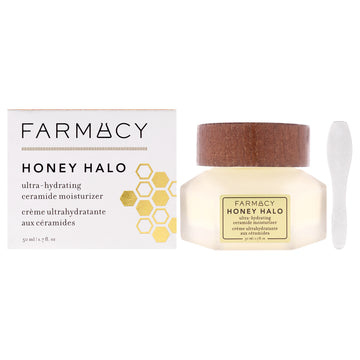 Honey Halo Ultra Hydrating Ceramide Moisturizer by Farmacy for Women - 1.7 oz Moisturizer