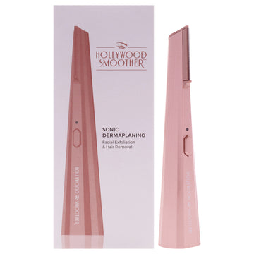 Smoother Sonic Dermaplaner - Rose Gold by Hollywood Browzer for Women - 1 Pc Tool