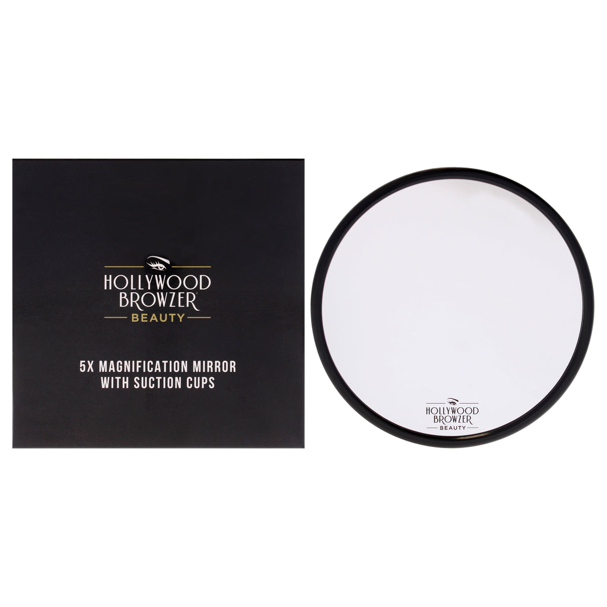 Beauty Mirror - Black by Hollywood Browzer for Women - 1 Pc Mirror
