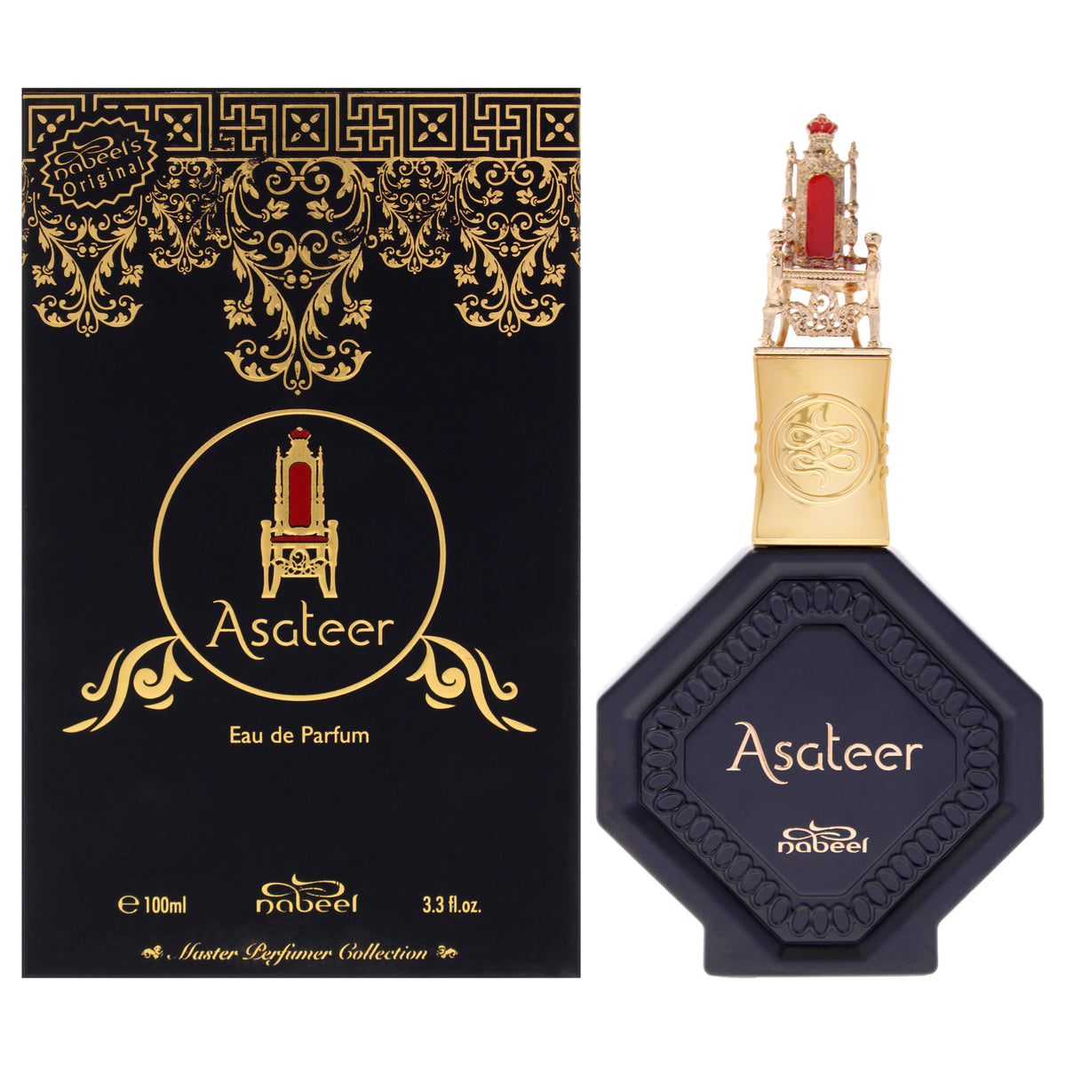 Master Perfumer Collection - Asateer by Nabeel for Unisex - 3.3 oz EDP Spray