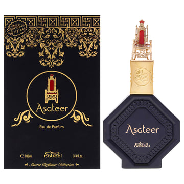 Master Perfumer Collection - Asateer by Nabeel for Unisex - 3.3 oz EDP Spray