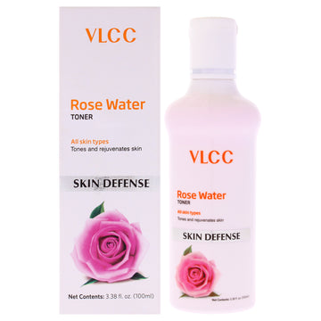 Skin Defense Toner - Rose Water by VLCC for Women - 3.38 oz Toner